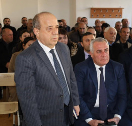 Vətəndaşlarla növbəti səyyar qəbul Qalacıq kəndində keçirilib