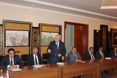 İsmayıllı rayonunda “İdeoloji Maarifləndirmə Konsepsiyasına uyğun təbliğat işinin gücləndirilməsi” mövzusunda tədbir keçirilib