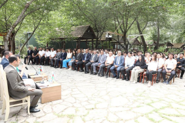 İsmayıllıda “Müasir gənclik: milli dəyərlər, yeni düşüncə və gələcəyə baxış” mövzusunda tədbir keçirilib