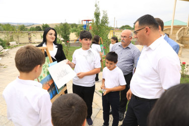 İsmayıllıda “Şəhərsalma və Memarlıq İli” çərçivəsində uşaqların iştirakı ilə “Bizim bölgə” adlı canlı rəsm sərgisi keçirilib
