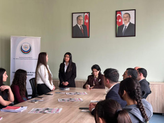 İsmayıllıda "İnsan alverinə qarşı mübarizə" mövzusunda maarifləndirici tədbir keçirilib