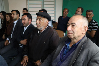 Vətəndaşlarla növbəti səyyar qəbul  rayonun Sərdahar kəndində keçirilib