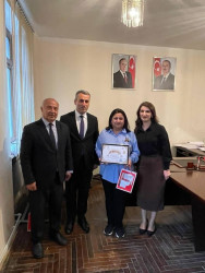 SAF2025 – Beynəlxalq STEAM Azərbaycan Festivalında qalib olan şagirdlərlə görüş keçirilib