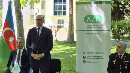 İsmayıllı rayon komandasının üzvlərinə Azərbaycan Respublikası Gənclər və İdman Nazirliyi tərəfindən verilmiş velosipedlərin təqdim olunma mərasimi keçirilib