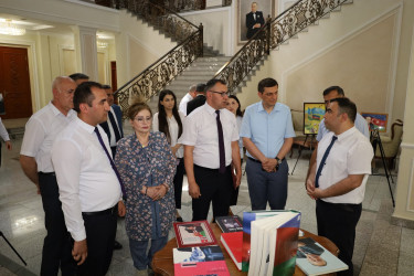 İsmayıllıda 14 İyul – Ümummilli Lider Heydər Əliyevin hakimiyyətə gəlişinin ildönümünə həsr olunmuş " Dövlətçilik yolunda böyük başlanğıc" adlı tədbir keçirilib
