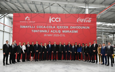 “Azerbaijan Coca-Cola Bottlers” MMC-nin İsmayıllıda yeni istehsal müəssisəsi açılıb
