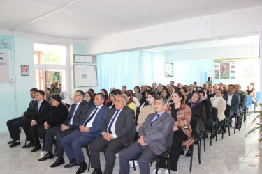 İsmayıllı rayonunun Təzəkənd kəndində Ulu Öndər Heydər Əliyevin anadan olmasının 102 illiyinə həsr edilmiş tədbir keçirilib