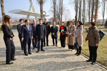 Yaponiyanın ölkəmizdəki səfiri İsmayıllıya səfər edib