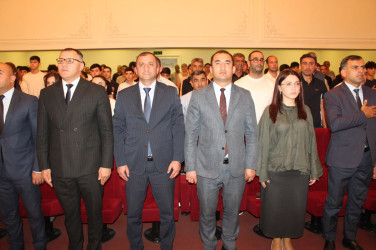 İsmayıllıda “27 Sentyabr – Anım Günü”nə həsr olunmuş tədbir keçirilib
