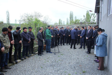 İsmayıllı rayonunun daha bir kəndi mavi yanacaqla təmin olunub