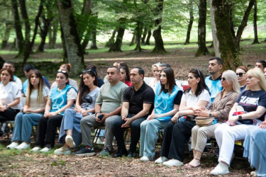 “Ekoloji Dostluq Layihəsi” çərçivəsində İsmayıllının Buynuz kəndində ekoloji düşərgə keçirilib