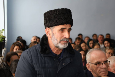 Vətəndaşlarla növbəti səyyar qəbul Talıstan kəndində keçirilib