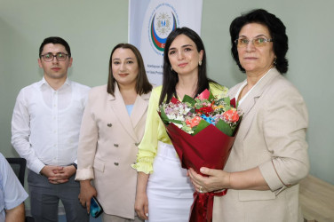 22 İyul - Milli Mətbuat Günü münasibətilə Mərkəzin ekspert qrupunun üzvləri, mətbuat nümayəndələri, blogerlər  və ictimaiyyət nümayəndələri ilə görüş keçirib