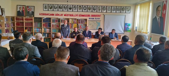 İsmayıllı rayonunun Lahıc qəsəbəsində və Cülyan kəndində "Sel və daşqınların dağıdıcı təsirinin qarşısının alınması istiqamətində qabaqlayıcı tədbirlərin görülməsi və təbii fəlakət zamanı əhalinin davranışı" mövzusunda maarifləndirici tədbir keçirilib