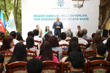 İsmayıllıda “Müasir gənclik: milli dəyərlər, yeni düşüncə və gələcəyə baxış” mövzusunda tədbir keçirilib