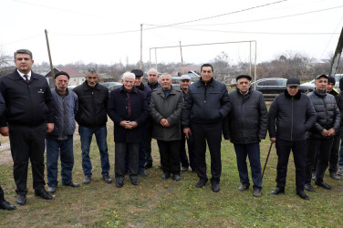 Ruşan kəndinə mavi yanacaq verildi