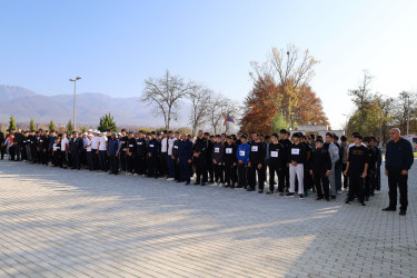 İsmayıllıda “Zəfər Marafonu” keçirilib