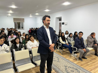 “Narkomaniyaya qarşı mübarizə” mövzusunda maarifləndirici tədbir keçirilib