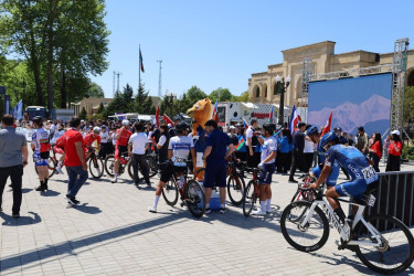 Beynəlxalq Velosipedçilər İttifaqının (UCI) 2.1 kateqoriyalı “Bakı–Xankəndi Azərbaycan Velosiped Yarışı”nın II mərhələsi uğurla başa çatıb
