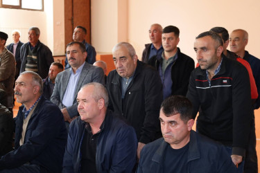 Vətəndaşlarla növbəti səyyar qəbul İvanovka kəndində keçirilib