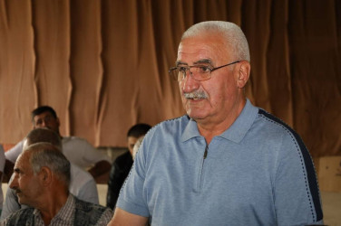Vətəndaşlarla növbəti səyyar qəbul Bəhliyan kəndində keçirilib