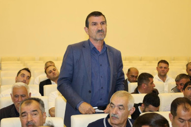 İsmayıllı rayonunda 2025-ci il turizm mövsümünün açılması ilə əlaqədar olaraq Rayon İcra Hakimiyyətinin inzibati binasında geniş tərkibdə tədbir keçirilib