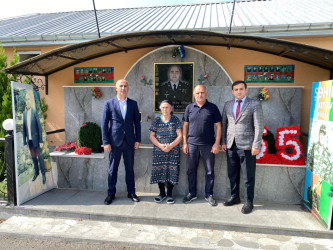 İsmayıllı rayonunda “Anım Günü” ilə əlaqədar olaraq şəhid ailələri ziyarət olunub
