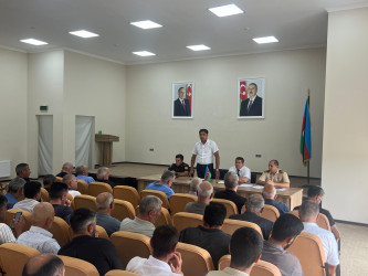 Fövqəladə Hallar Nazirliyinin Şimal-qərb Regional Mərkəzi İsmayıllıda maarifləndirici tədbir keçirilb