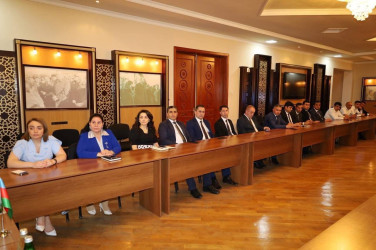 23 İyun – Dövlət Qulluqçularının Peşə Bayramı Günü münasibətilə İsmayıllı rayonunda tədbir keçirilib