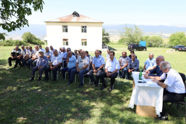 Vətəndaşlarla növbəti səyyar qəbul - rayonun Keyvəndi kəndində keçirilib