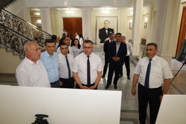 İsmayıllıda 14 İyul – Ümummilli Lider Heydər Əliyevin hakimiyyətə gəlişinin ildönümünə həsr olunmuş " Dövlətçilik yolunda böyük başlanğıc" adlı tədbir keçirilib