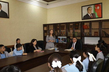 İsmayıllıda “Müstəqilliyimiz əbədidir” adlı aksiya və Uşaq Səfirləri Məclisinin görüşü keçirilib