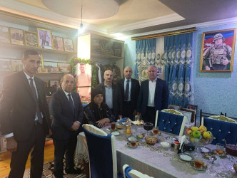 İsmayıllı rayonunda “Anım Günü” ilə əlaqədar olaraq şəhid ailələri ziyarət olunub