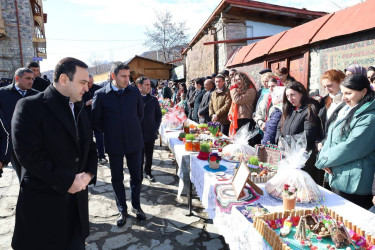 Lahıc qəsəbəsində Yel çərşənbəsi böyük coşquyla qeyd olunub