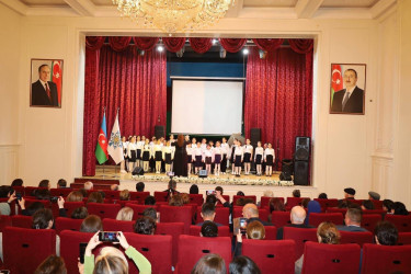İsmayıllıda Heydər Əliyevin anadan olmasının 103-cü ildönümünə həsr olunmuş ümumrayon tədbiri keçirilib