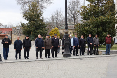İsmayıllı Xocalı şəhidlərini ehtiramla andı
