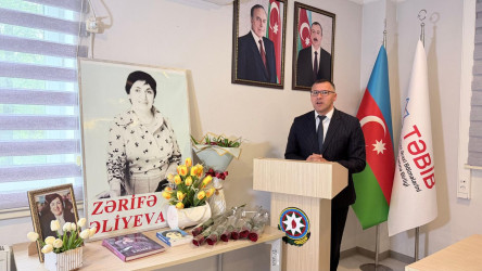 Görkəmli oftalmoloq-alim, akademik Zərifə xanım Əliyevanın doğum gününə həsr edilmiş “Nəsillərə nümunə ömür yolu” mövzusunda tədbir keçirilib