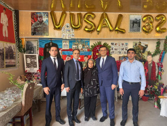 İsmayıllı rayonunda “Anım Günü” ilə əlaqədar olaraq şəhid ailələri ziyarət olunub