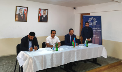 İsmayıllıda “Birgəyaşayış mədəniyyəti və sosial harmoniya” mövzusunda tədbir keçirilib