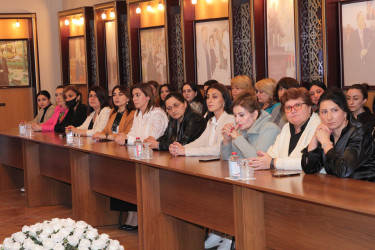 İsmayıllıda Azərbaycan Qadınlarının VI qurultayının yerli toplantısı keçirilib