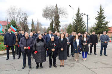İsmayıllıda 31 Mart – Azərbaycanlıların Soyqırımı qurbanlarının xatirəsi dərin ehtiramla yad edilib