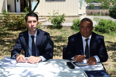 Vətəndaşlarla növbəti səyyar qəbul Uştalqışlaq kəndində keçirilib