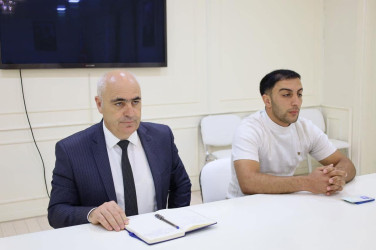 İsmayıllı Rayon İcra Hakimiyyətində vətəndaşların növbəti qəbulu keçirilib