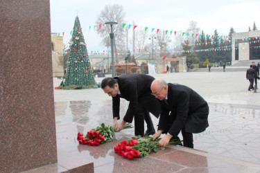 Fövqəladə Hallar Naziri Kəmaləddin Heydərov İsmayıllı şəhərində vətəndaşları qəbul edib