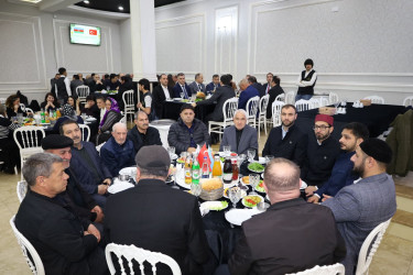 İsmayıllıda iftar süfrəsi təşkil olunub