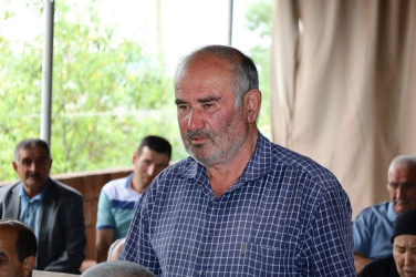 Vətəndaşlarla növbəti səyyar qəbul Bəhliyan kəndində keçirilib