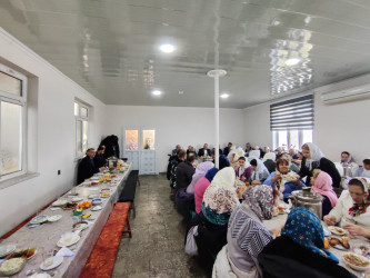 İvanovka kəndində Milad bayramı böyük təntənə ilə qeyd olunub