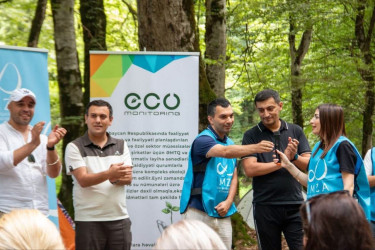 “Ekoloji Dostluq Layihəsi” çərçivəsində İsmayıllının Buynuz kəndində ekoloji düşərgə keçirilib