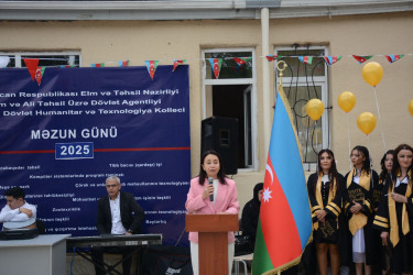 İsmayıllı Dövlət Humanitar və Texnologiya Kollecində təntənəli məzun günü keçirilib