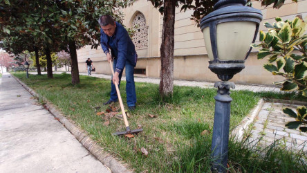 “Heydər Əliyev İli” çərçivəsində İsmayıllıda ümumrayon iməcliyi keçirilmişdir